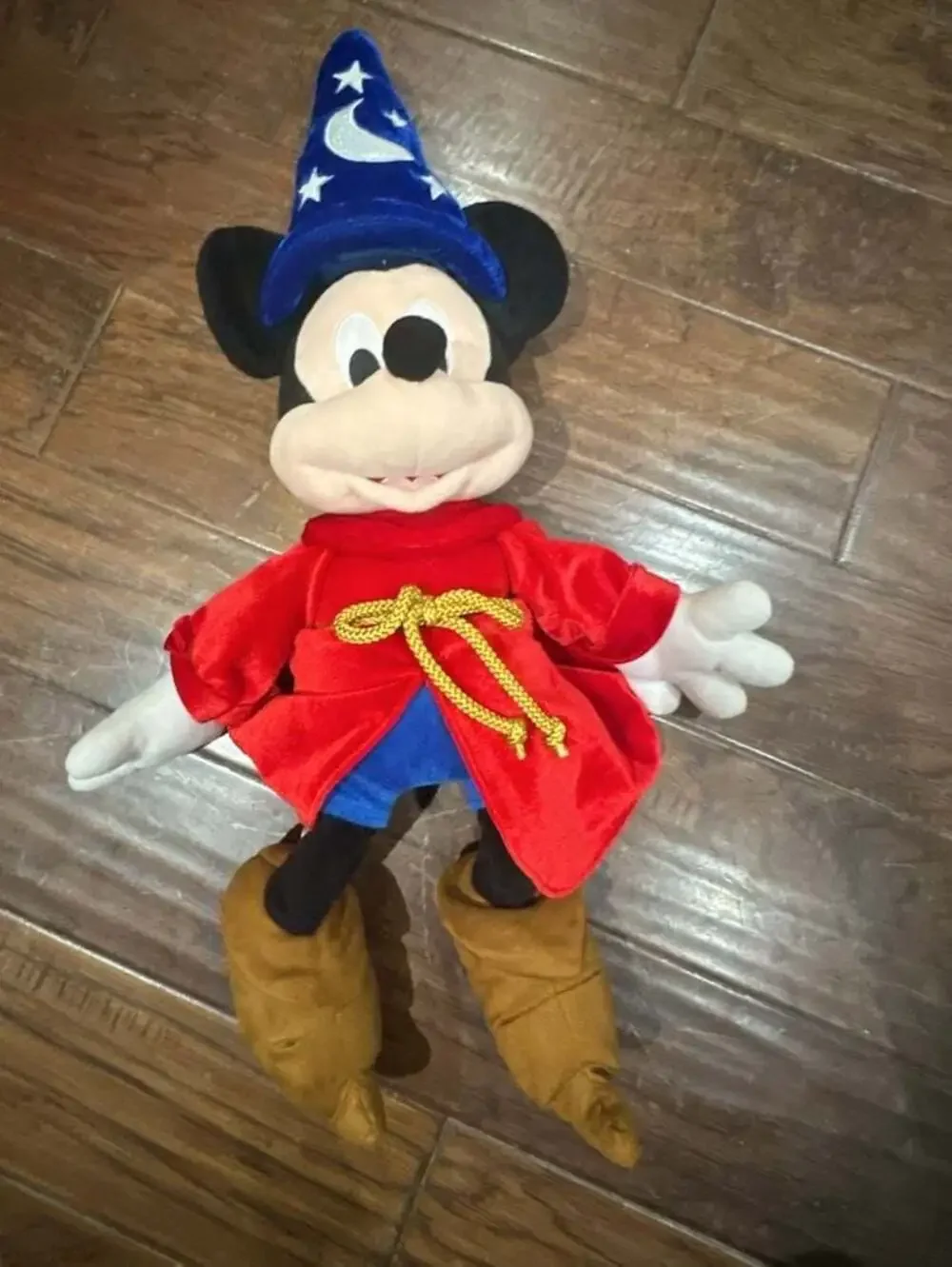 Disney Store Sorcerer's Apprentice Mickey Mouse Fantasia Plush